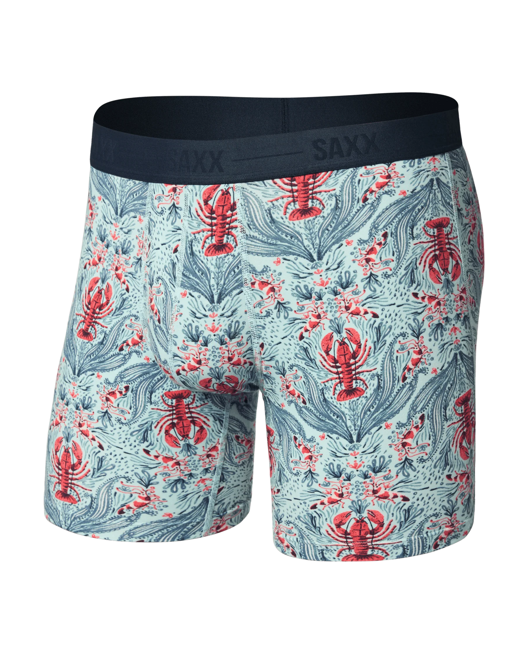 Saxx Smooth Luxe Modal Boxer Brief - Lobster Flourish