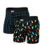 Saxx Ultra Boxer Brief 2 Pack - Getta Watt/Windowpane Mens - Saxx by Saxx | Grace the Boutique