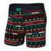 Saxx Ultra Boxer Brief - Holiday Sweater - Black Mens - Saxx - Ultra by Saxx | Grace the Boutique