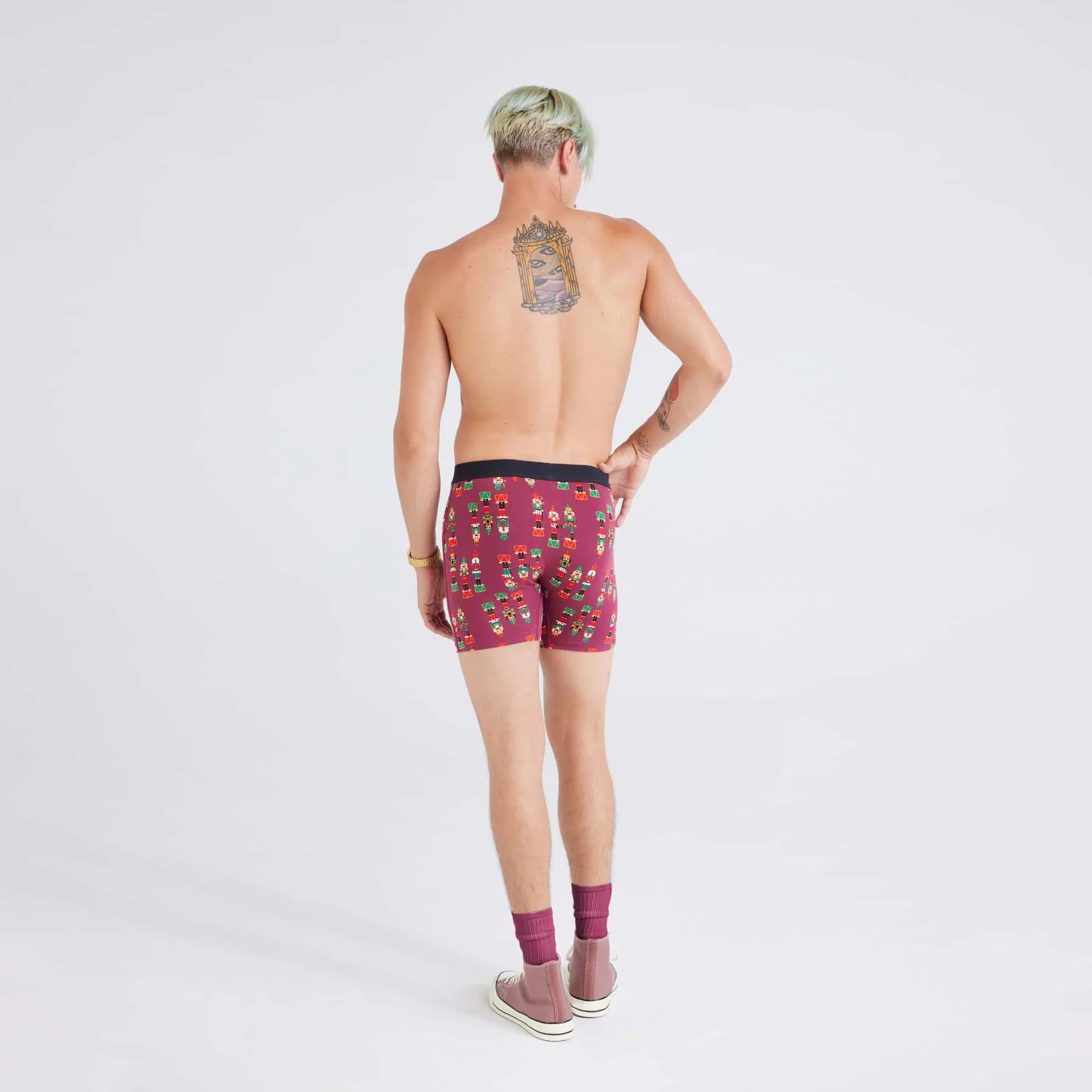 Saxx Ultra Boxer Brief - Nutcracker - Merlot Mens - Saxx by Saxx | Grace the Boutique