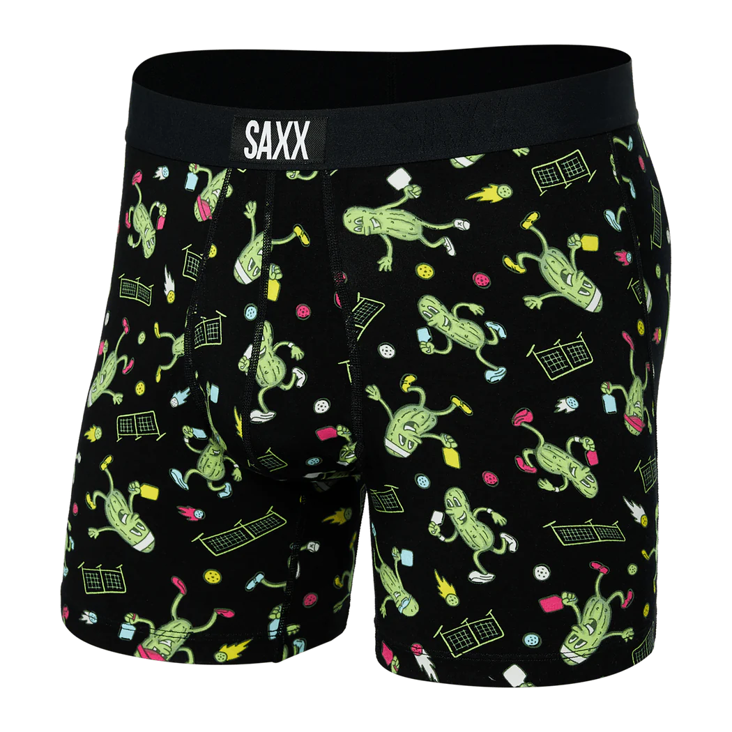 Saxx Ultra Boxer Brief - Pickleball - Black Mens - Saxx - Ultra by Saxx | Grace the Boutique