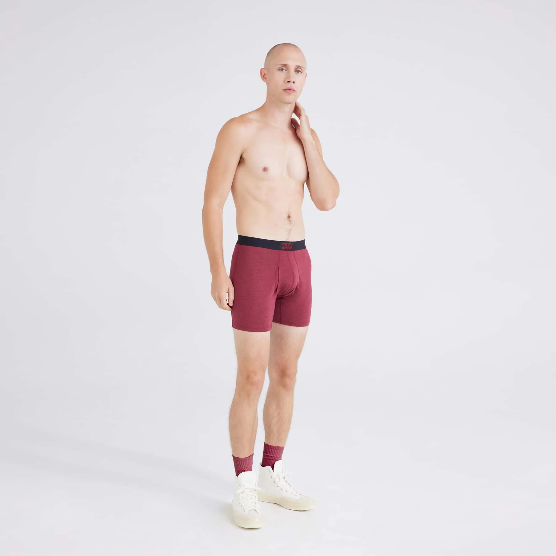 Saxx Ultra Boxer Brief - Tibetan Red Heather Mens - Saxx by Saxx | Grace the Boutique