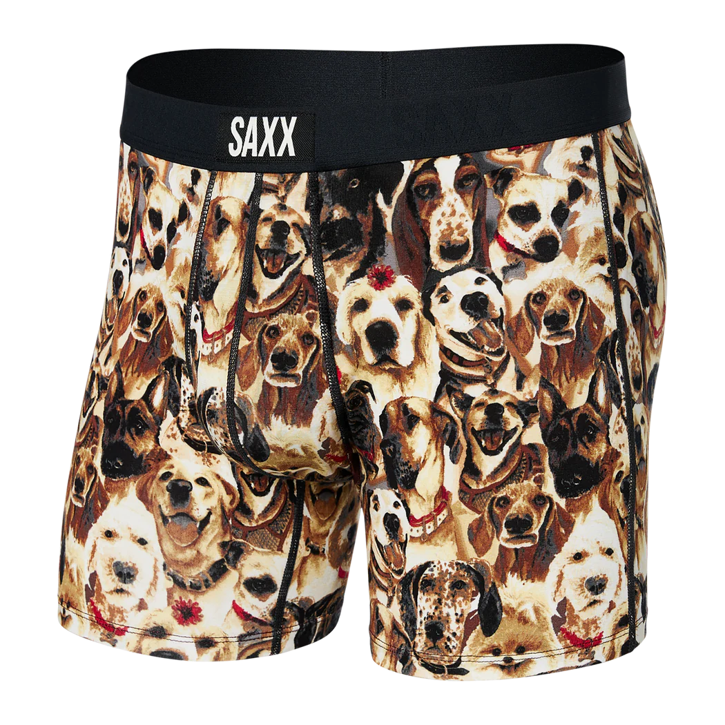 Saxx Vibe Boxer Brief - Dogs of Saxx - Multi Mens - Saxx - Vibe by Saxx | Grace the Boutique