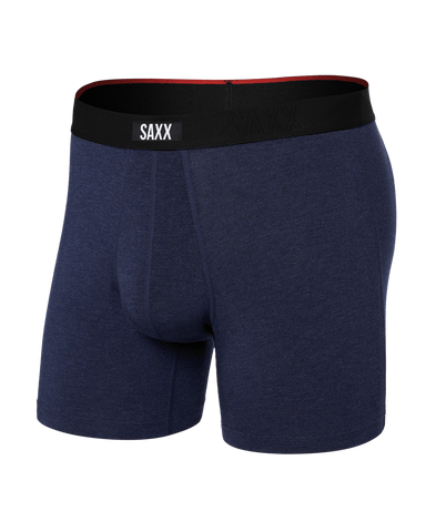 Saxx Vibe Xtra Boxer Brief FLY - Astro Blue Heather Mens - Saxx by Saxx | Grace the Boutique