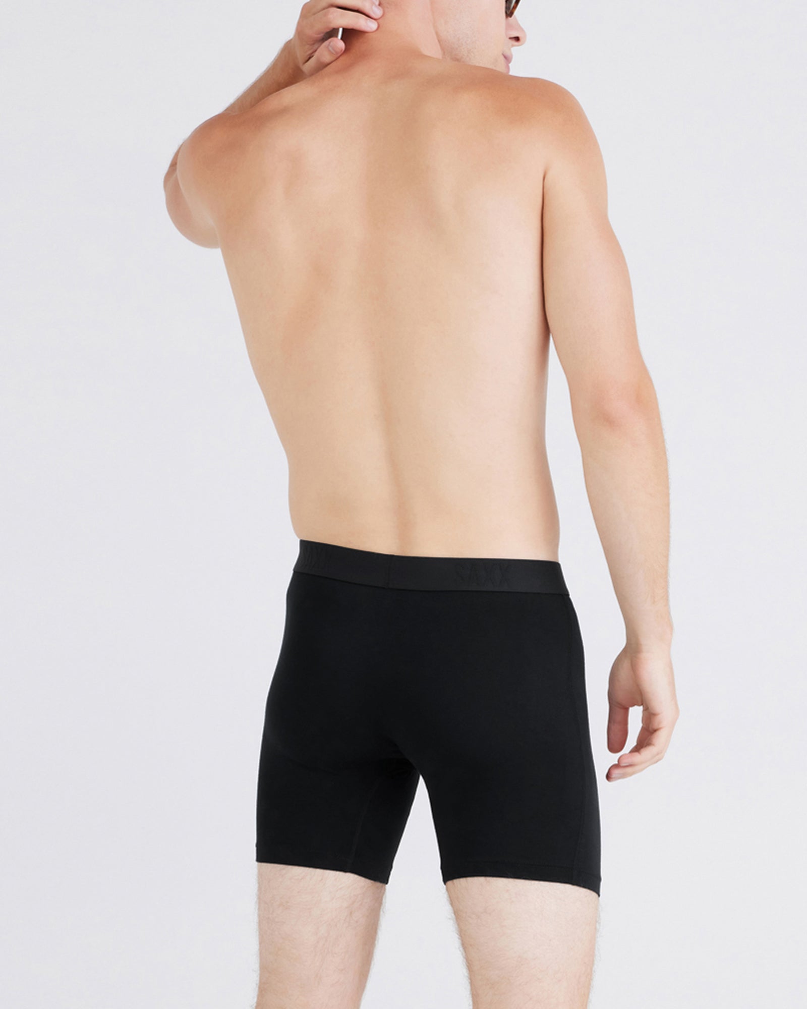 Saxx Vibe Xtra Boxer Brief Fly - Black