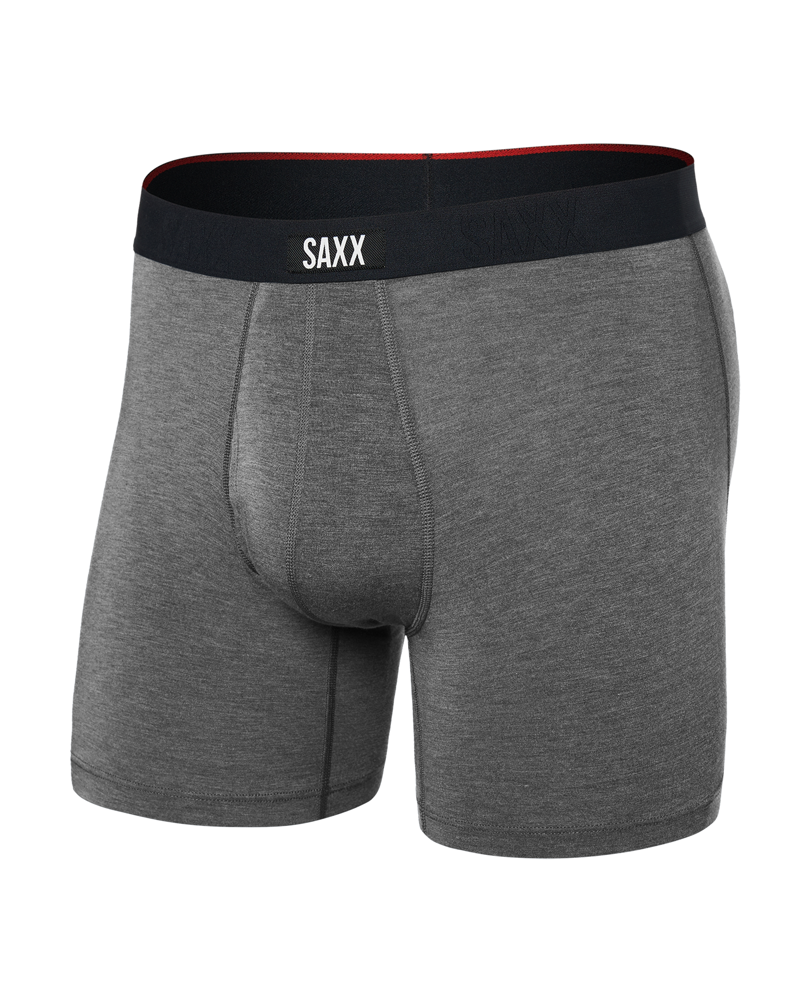 Saxx Vibe Xtra Boxer Brief Fly - Dark Grey Heather