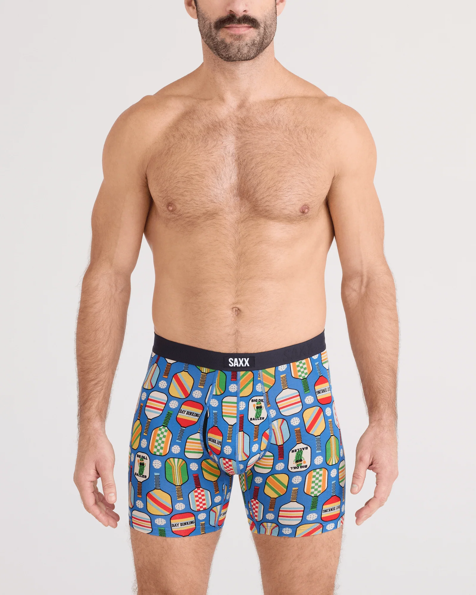 Saxx Vibe Xtra Boxer Brief Fly - Day Dinking Bold Blue