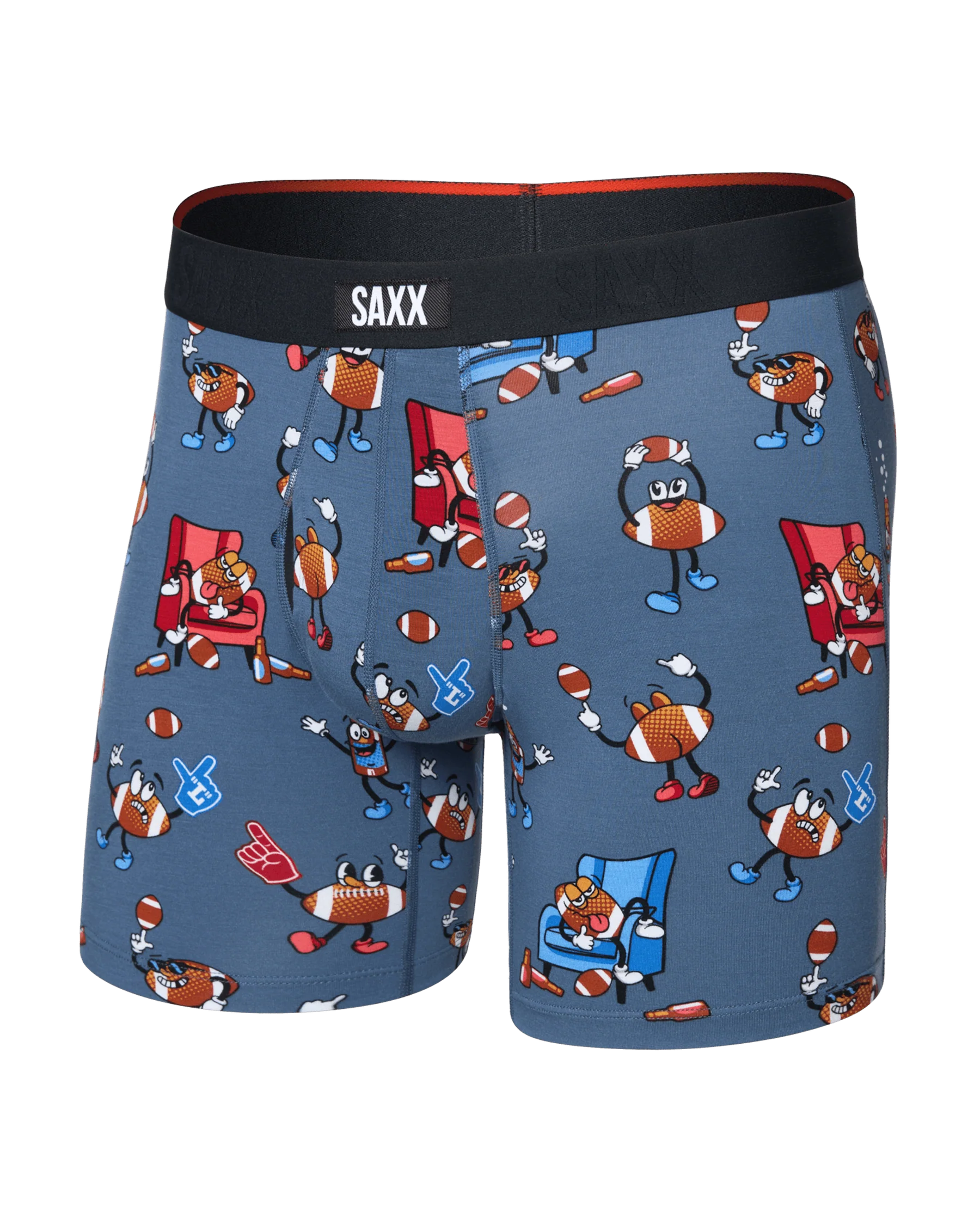 Saxx Vibe Xtra Boxer Brief Fly - Game Day Twilight