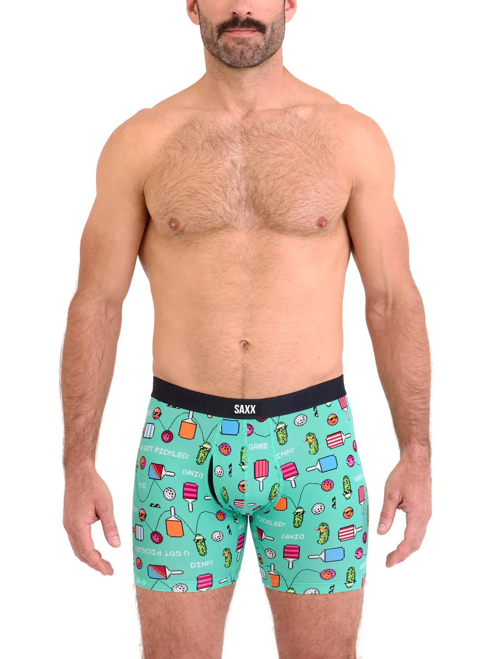 Saxx Vibe Xtra Boxer Brief Fly - Pixel Ball