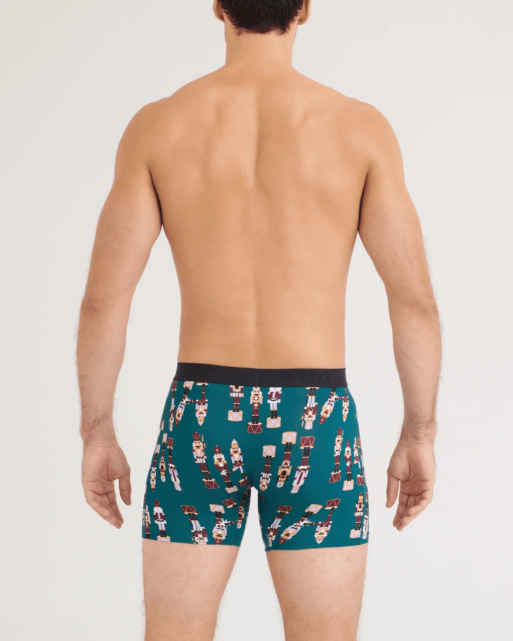 Saxx Vibe Xtra Soft Comfort Boxer Brief Fly 2 Pack - Nutcracker/Blk