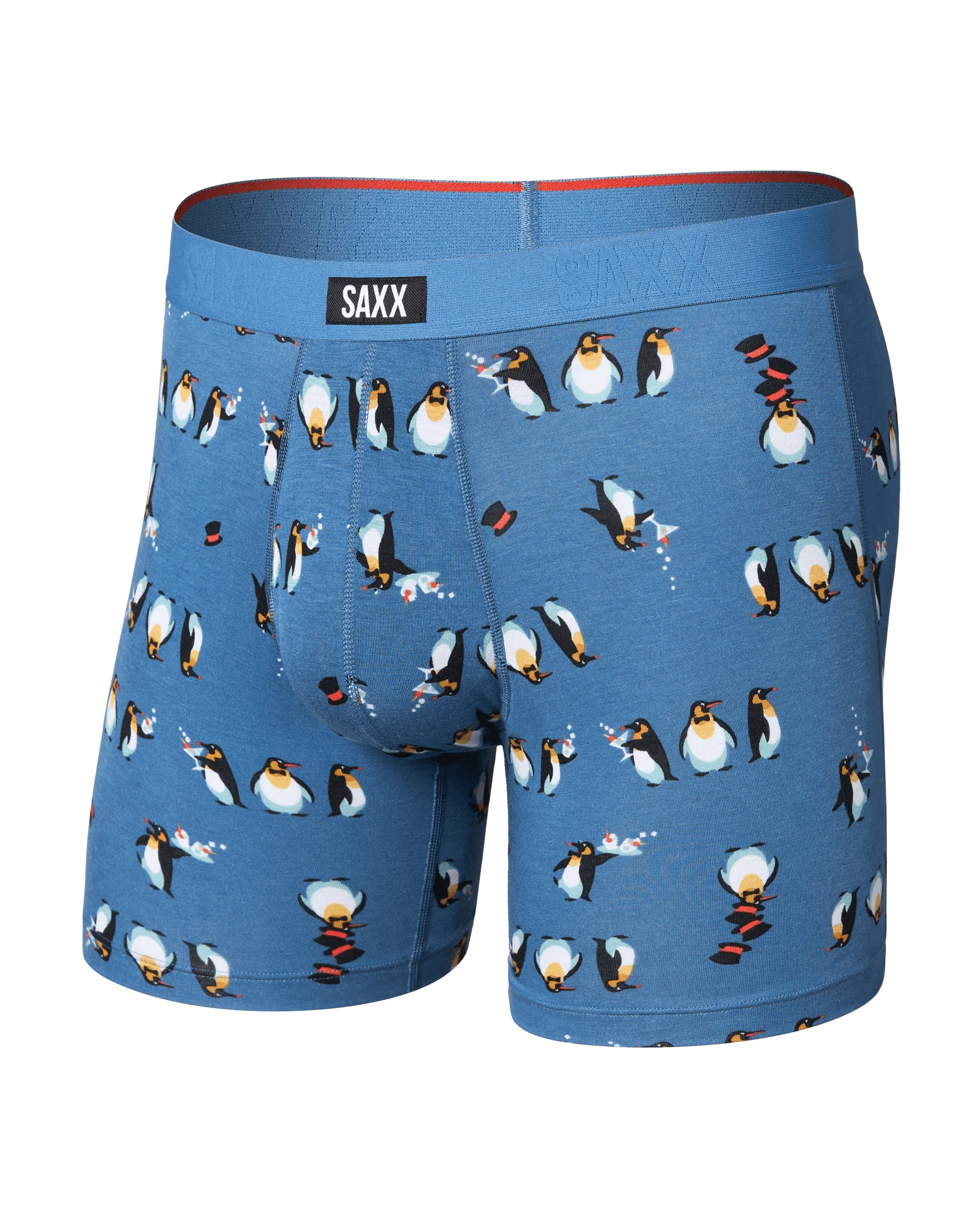 Saxx Vibe Xtra Soft Comfort Boxer Brief Fly - Black Tie Affair