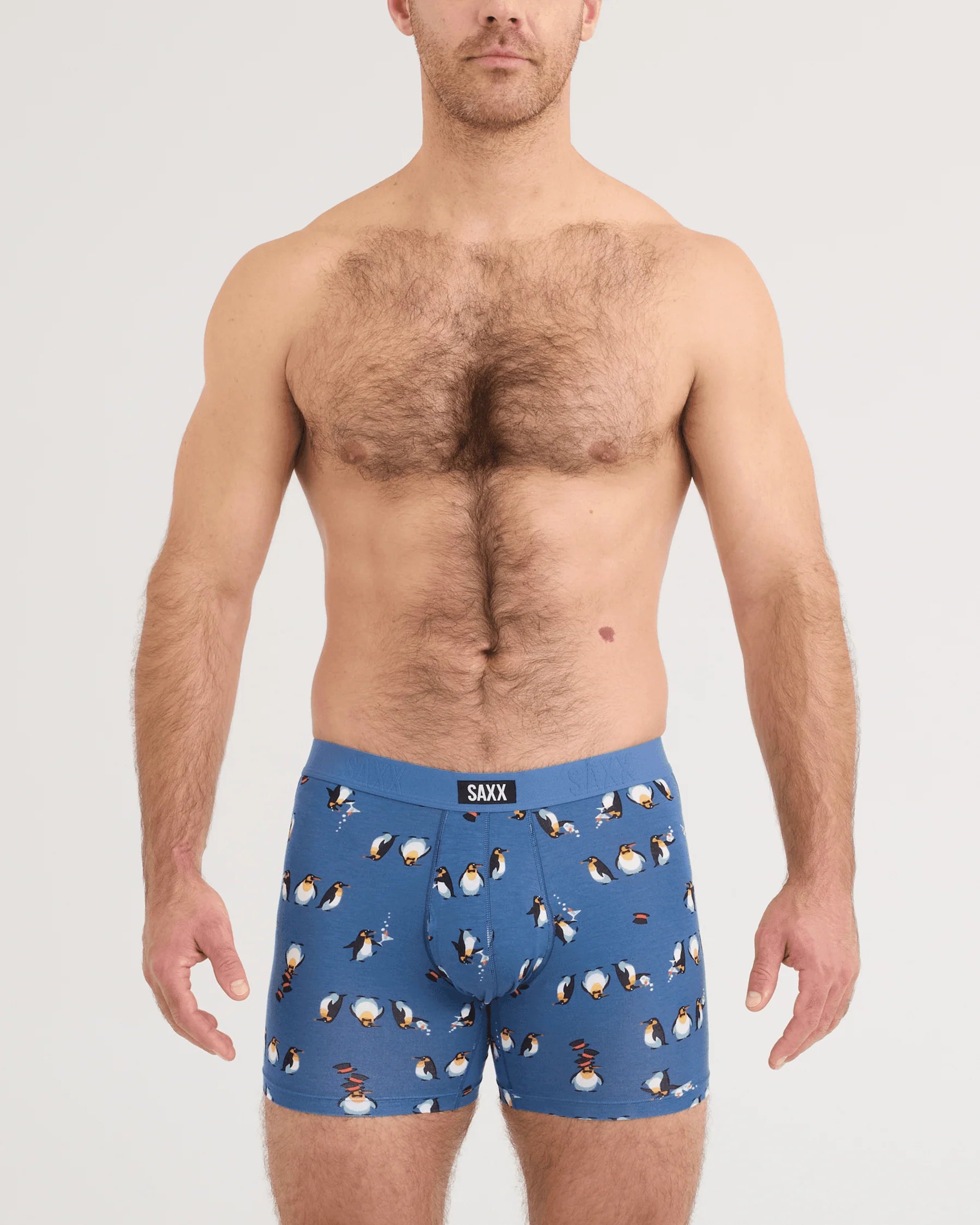 Saxx Vibe Xtra Soft Comfort Boxer Brief Fly - Black Tie Affair