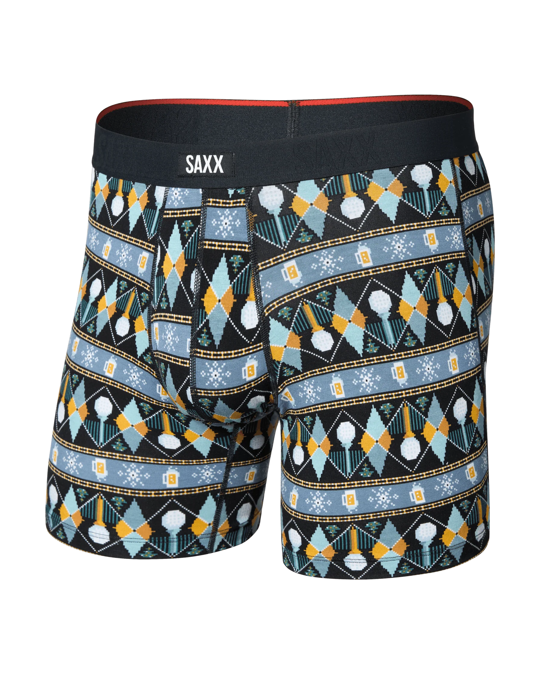 Saxx Vibe Xtra Soft Comfort Boxer Brief Fly - Golf Sweater