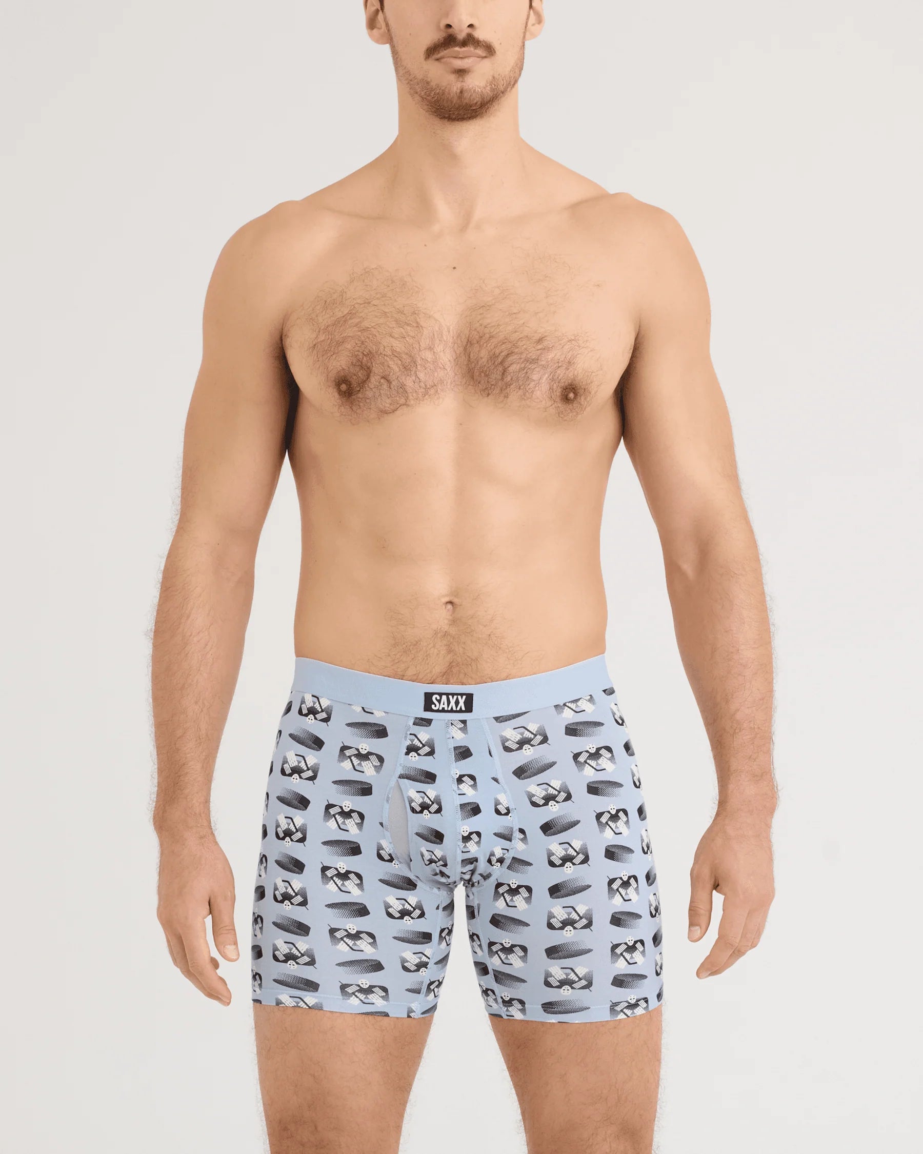Saxx Vibe Xtra Soft Comfort Boxer Brief Fly - Puck Stopper