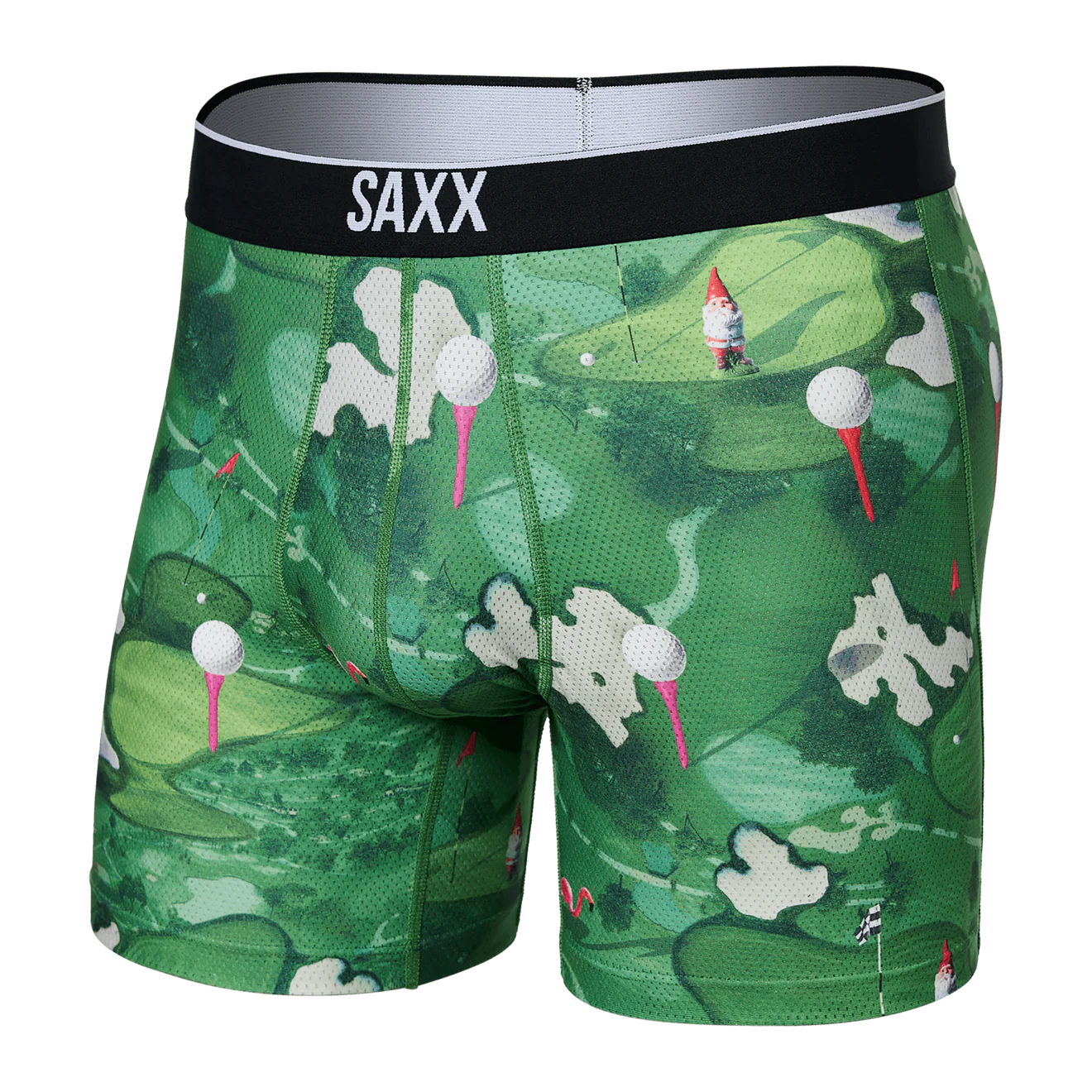 Saxx Volt Boxer Brief - Off Course - Green Mens - Saxx by Saxx | Grace the Boutique