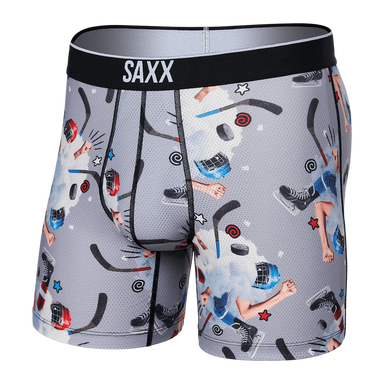 Saxx Volt Boxer Brief - Timeout - Grey Mens - Saxx - Volt by Saxx | Grace the Boutique