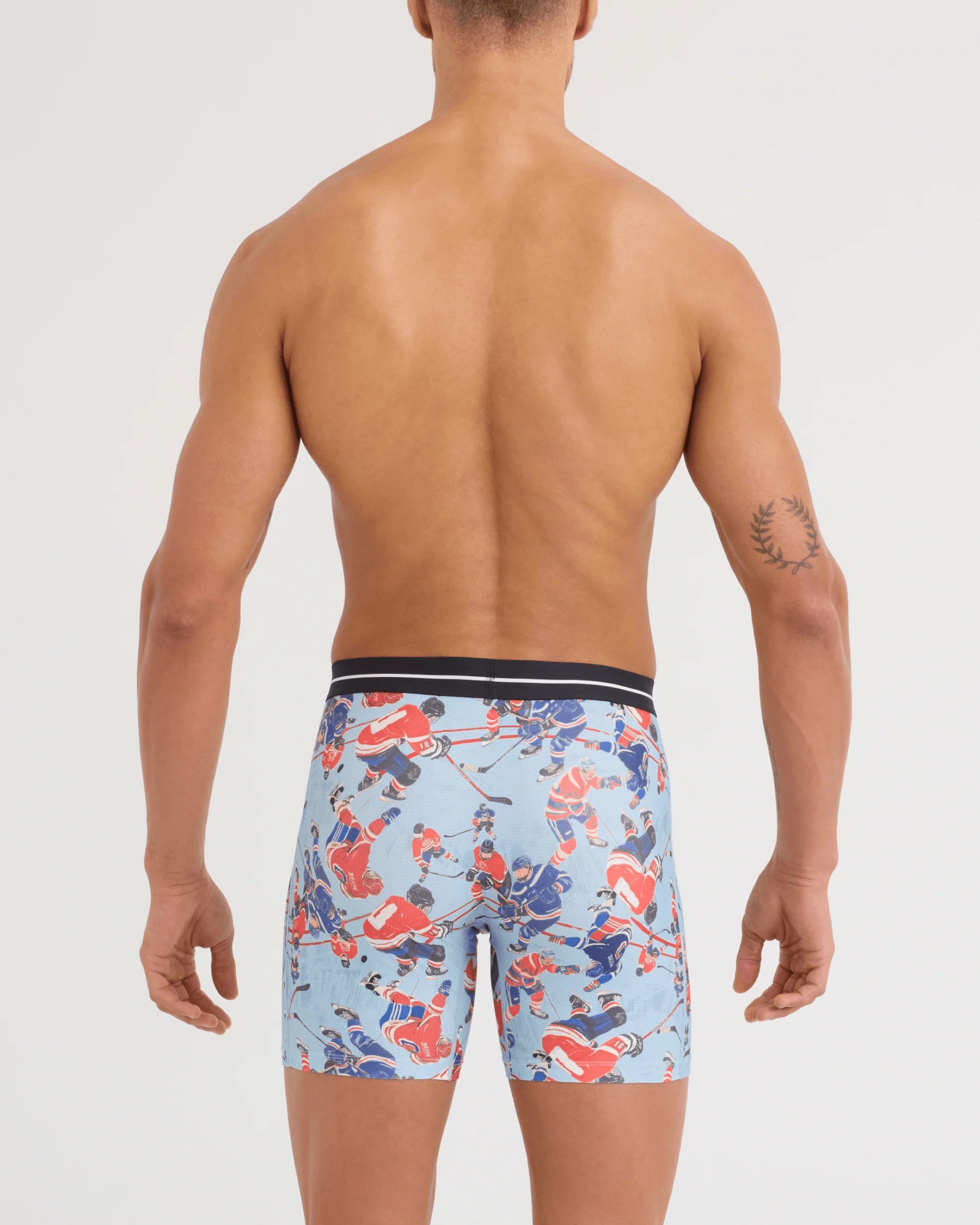Saxx Volt Breathable Mesh Boxer Brief - Hockey Brawl