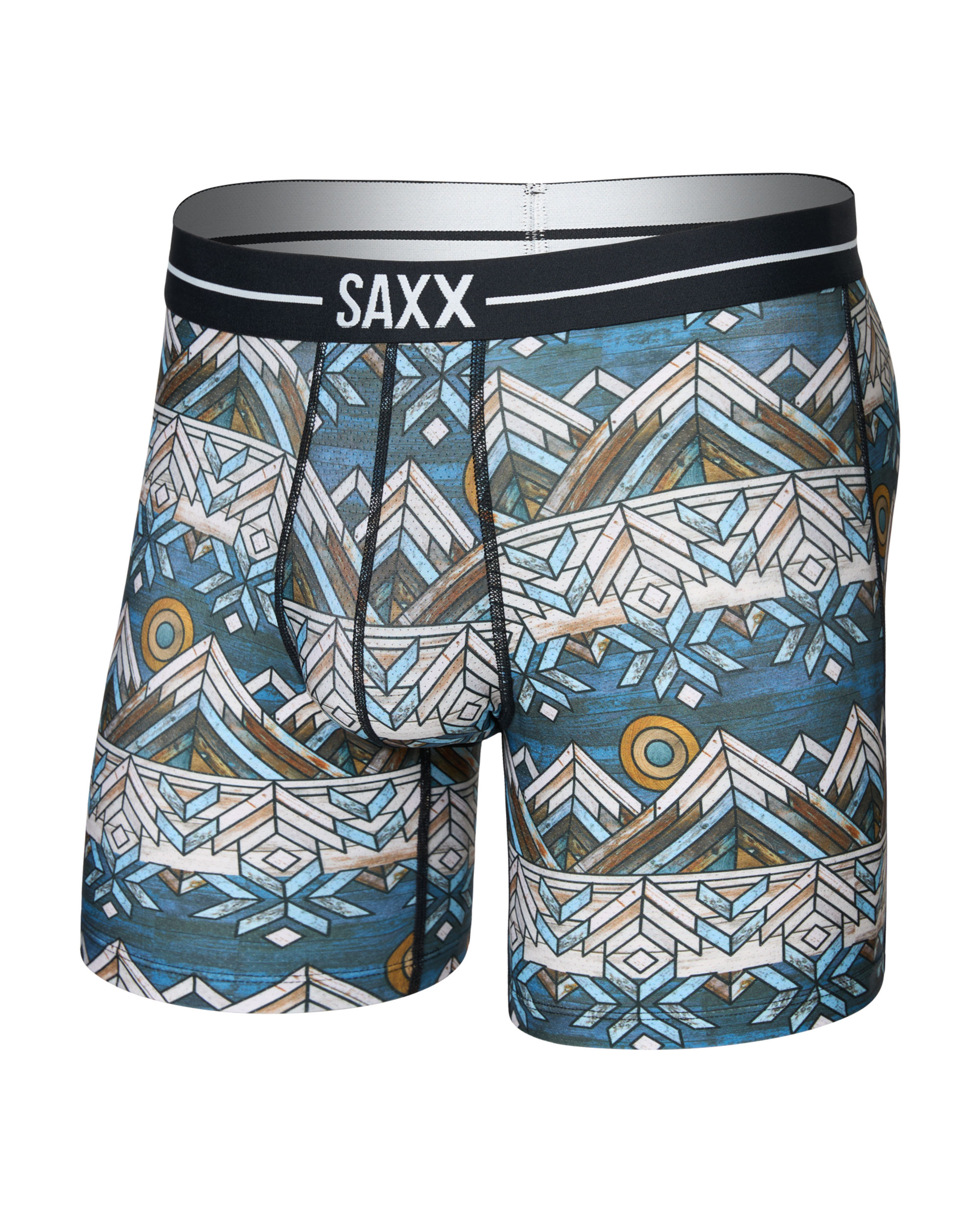 Saxx Volt Breathable Mesh Boxer - Timberline/Multi