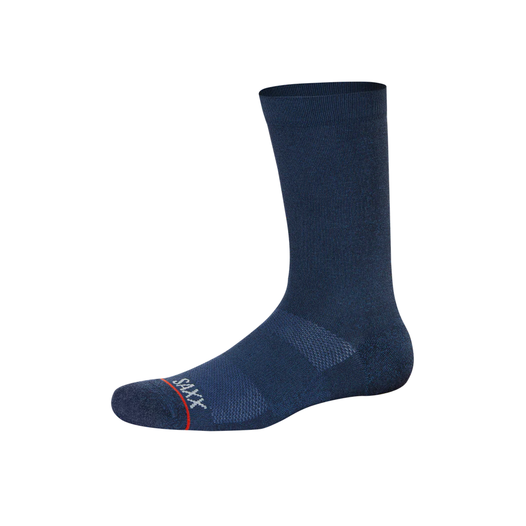 Saxx Whole Package Crew - Navy Heather Mens - Other Mens - Socks by Saxx | Grace the Boutique
