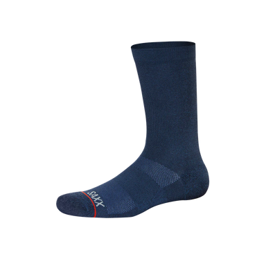 Saxx Whole Package Crew - Navy Heather Mens - Other Mens - Socks by Saxx | Grace the Boutique