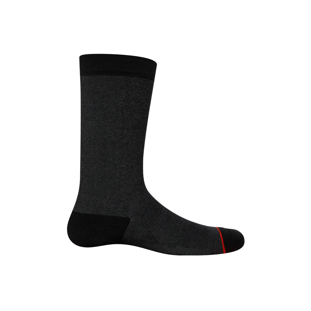 Saxx Whole Package Crew Sock - Black Heather Men’s - Other Mens - Socks by Saxx | Grace the Boutique