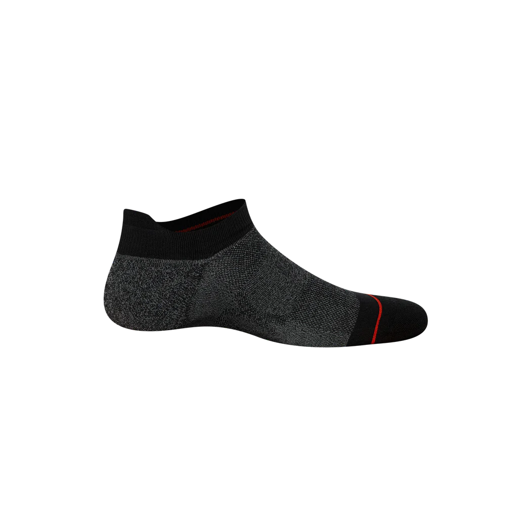 Saxx Whole Package Low Show Sock - Black Mens - Other Mens - Socks by Saxx | Grace the Boutique