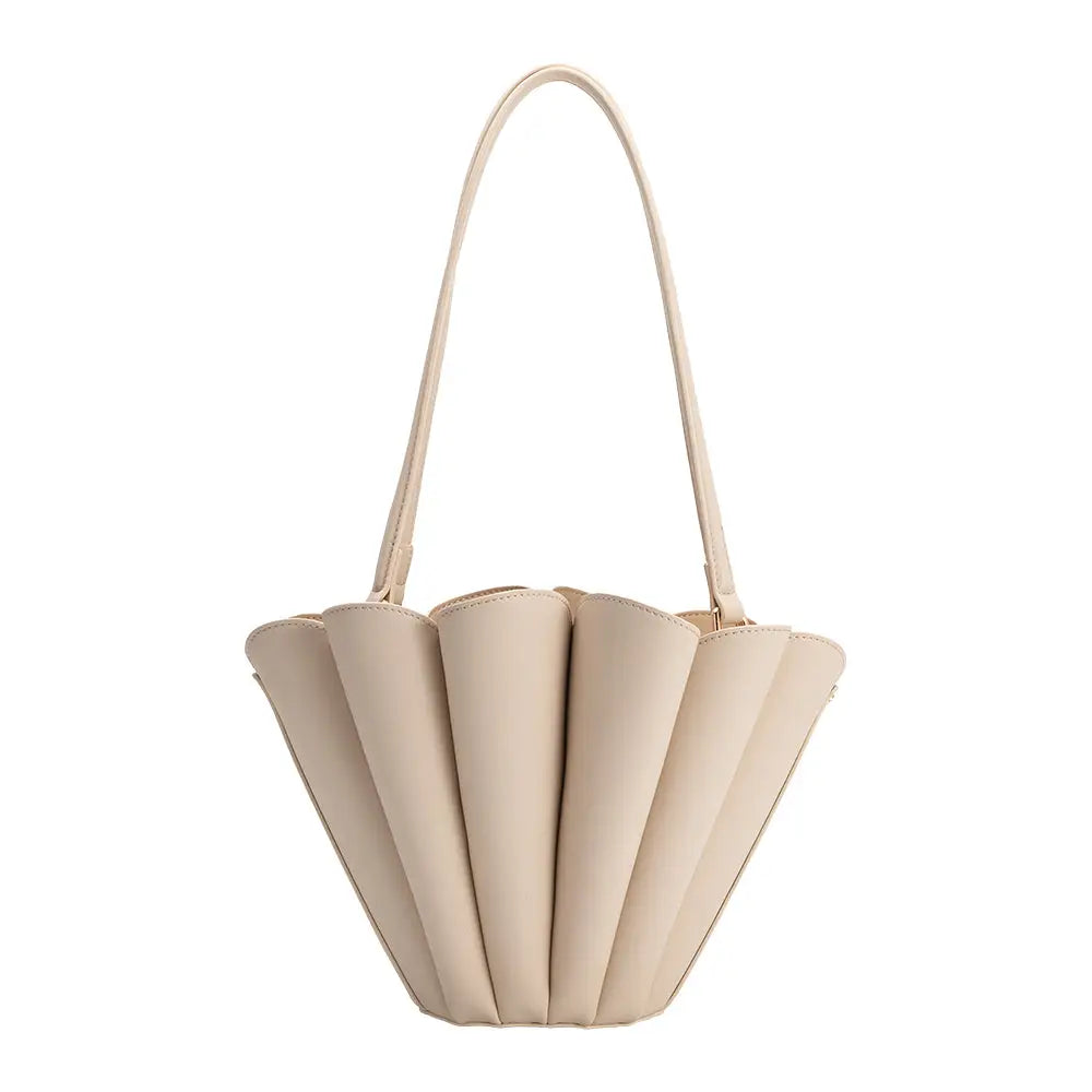 Melie Bianco Shellie Handbag - Bone