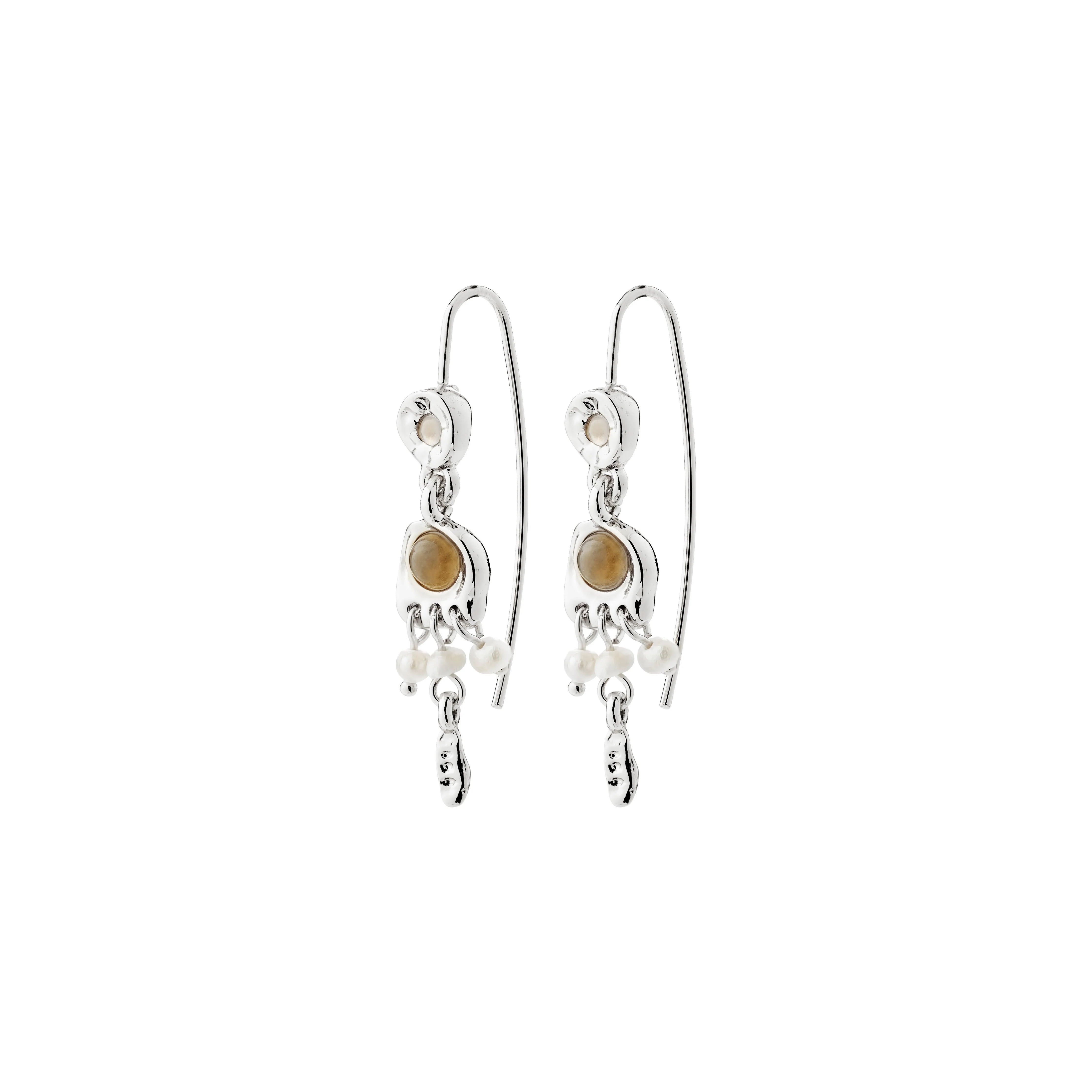 Pilgrim Here Earrings - Silver