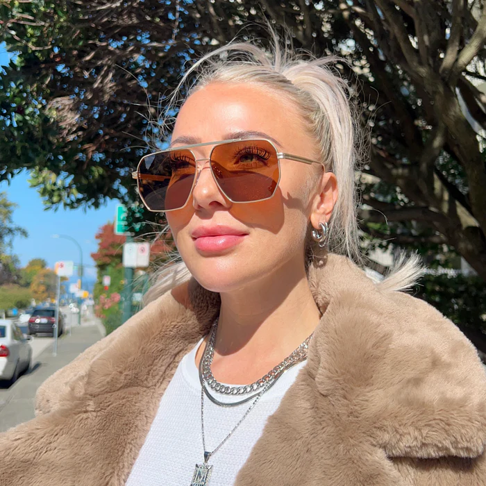 Shady Lady Dakota Sunglasses - Brown