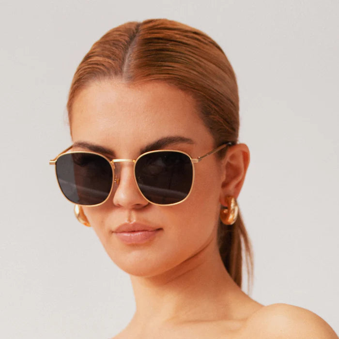 Shady Lady Payton Sunglasses - Black/Gold