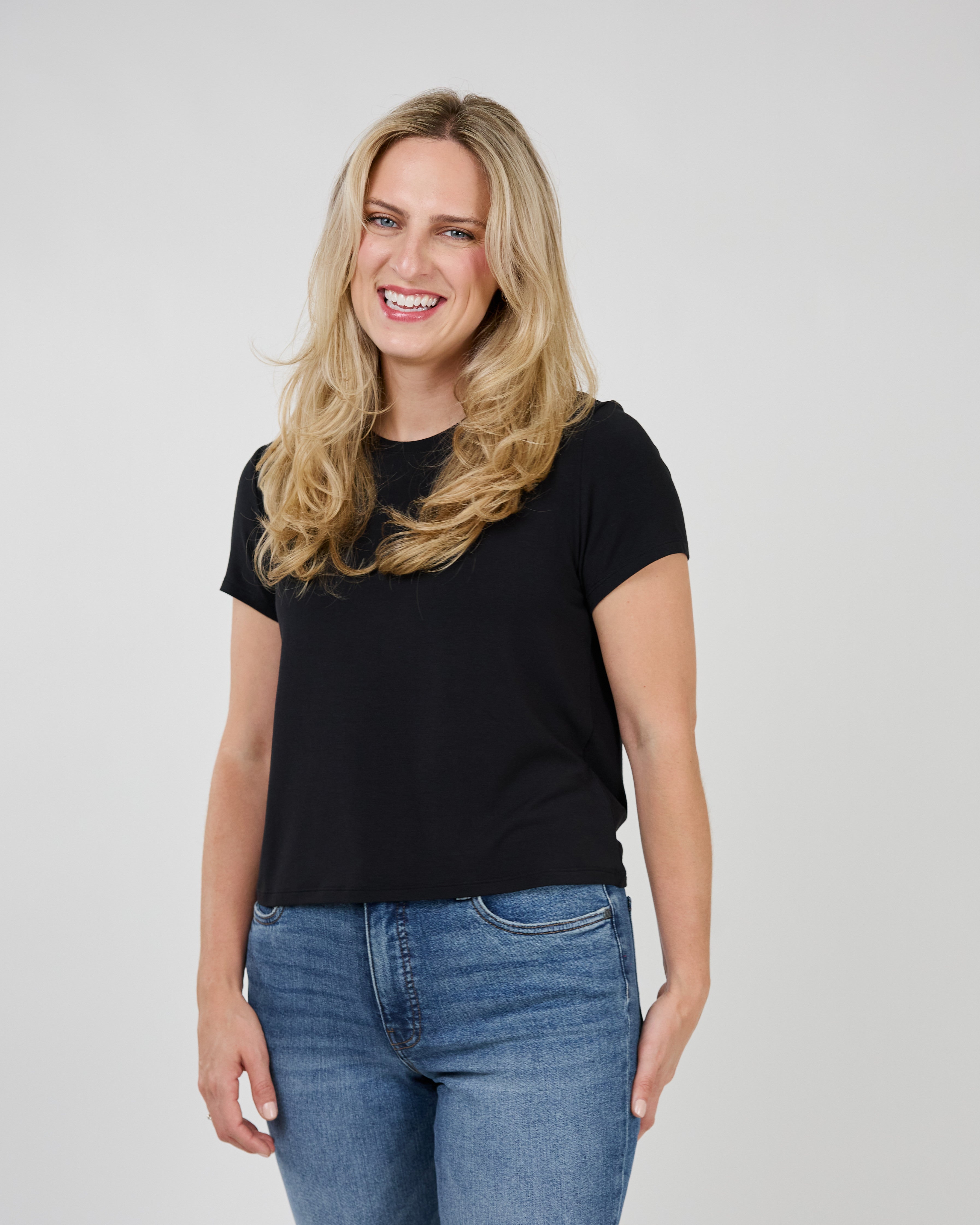 Shannon Passero Inspire Tee - Black Clothing - Tops - Shirts - SS Knits by Shannon Passero | Grace the Boutique