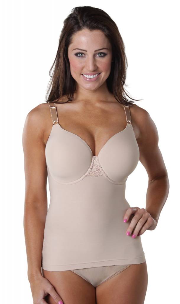 Shapeez Tankee Long nude sm/D Lingerie - Other Lingerie - Shapewear by Shapeez | Grace the Boutique