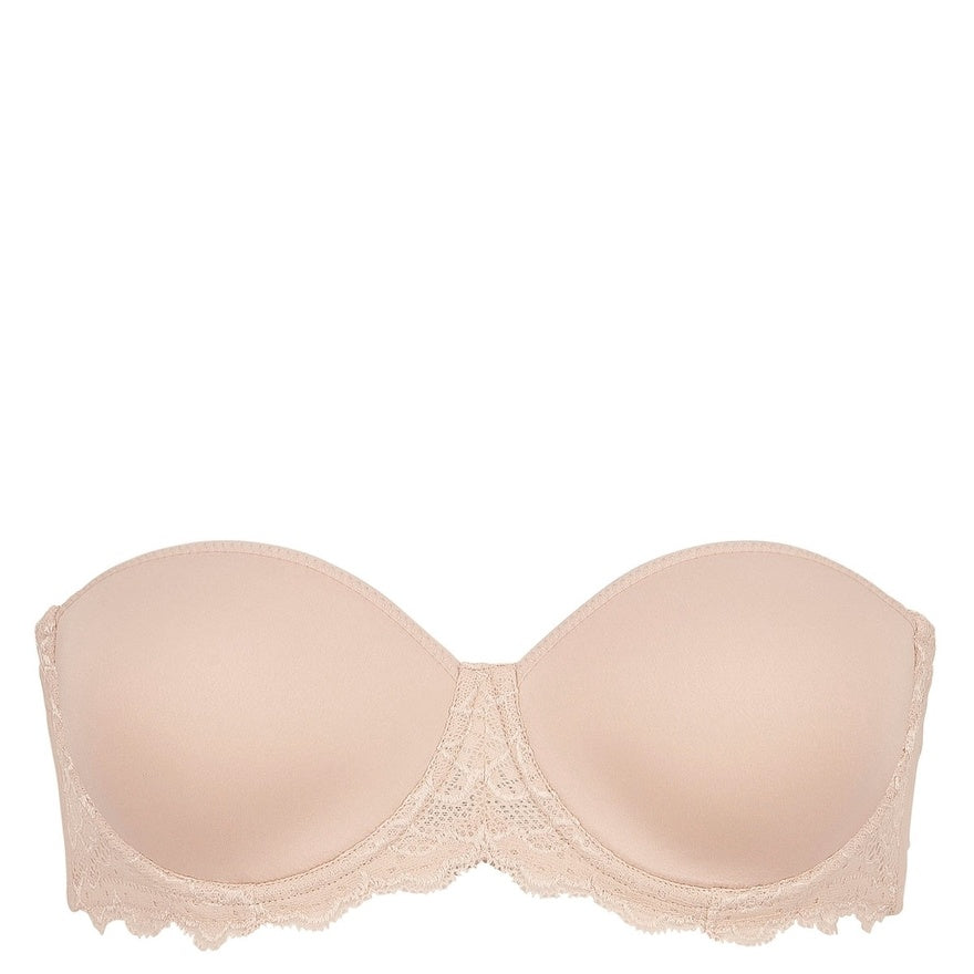 Simone Perele Caresse Strapless peau rosee Lingerie - Bras - Basic - Underwired by Simone Perele | Grace the Boutique