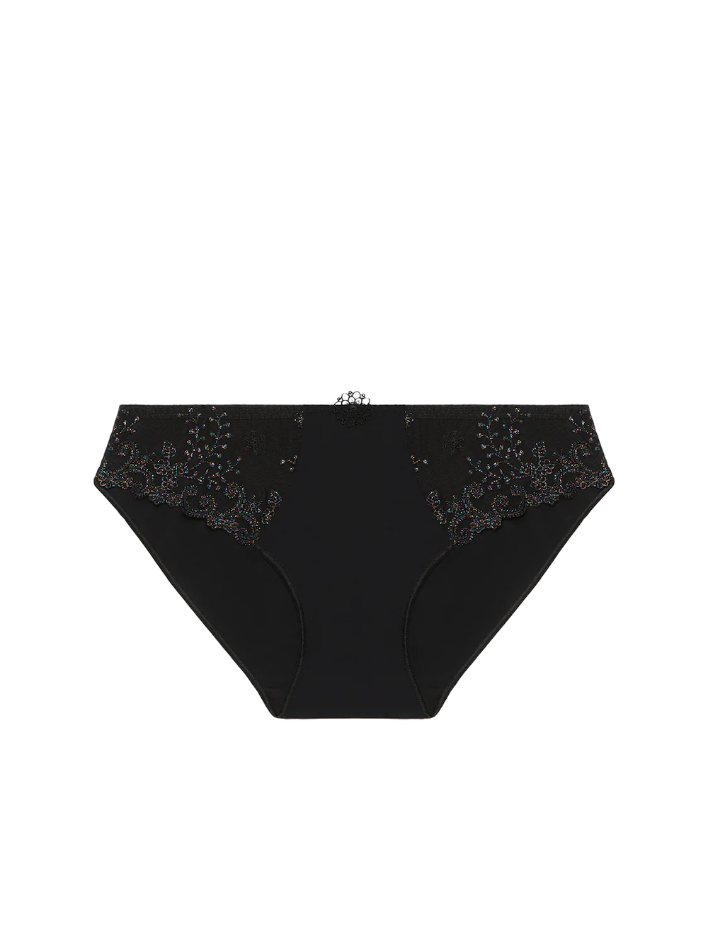 Simone Perele Delice Brief - Gem Black Lingerie - Panties - Matching Panties by Simone Perele | Grace the Boutique