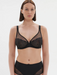 Simone Perele Delice Full Cup Plunge Bra - Gem Black Lingerie - Bras - Fashion - Underwired by Simone Perele | Grace the Boutique