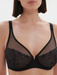 Simone Perele Delice Full Cup Plunge Bra - Gem Black Lingerie - Bras - Fashion - Underwired by Simone Perele | Grace the Boutique