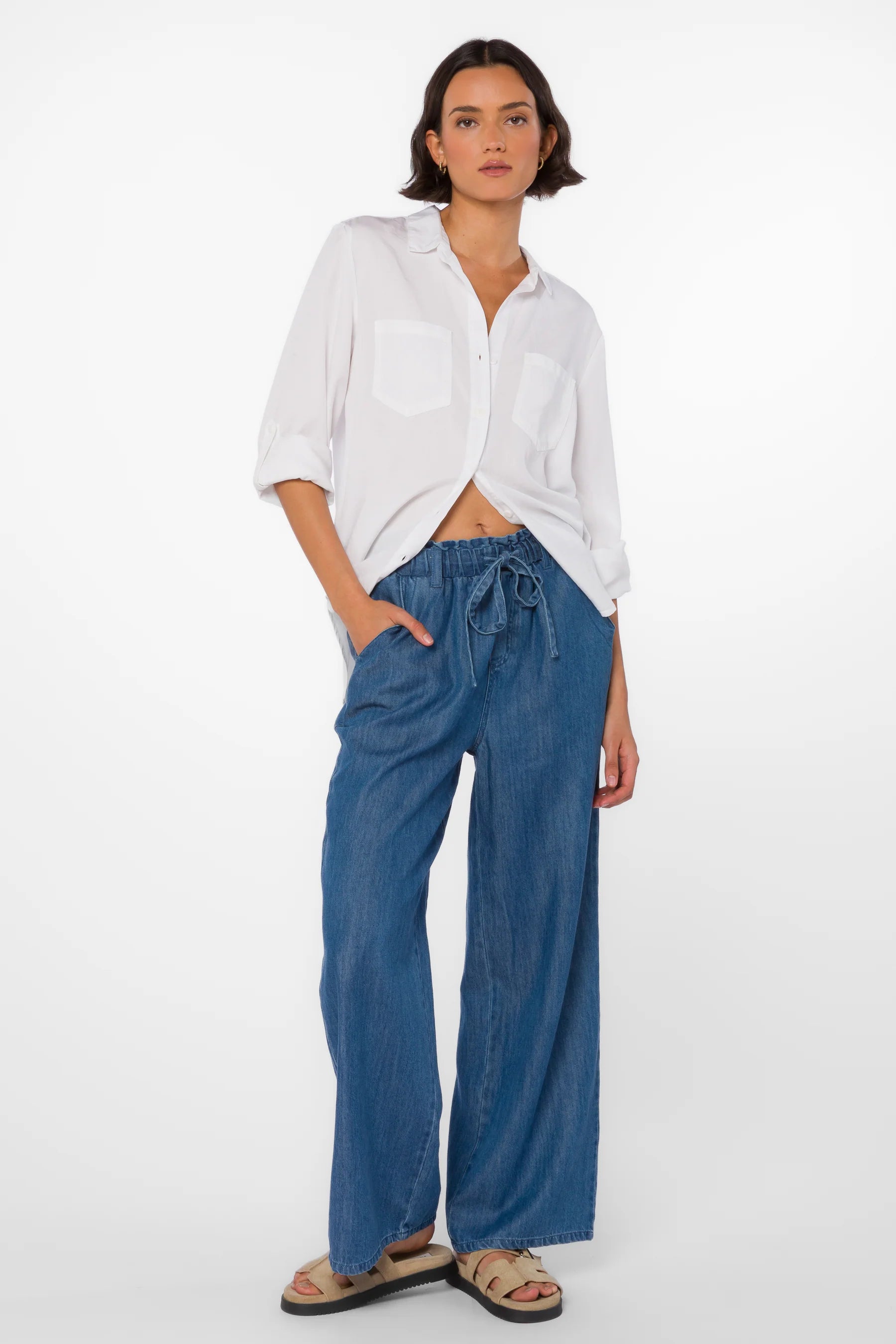 Velvet Heart Sirena Shirt - Optic White