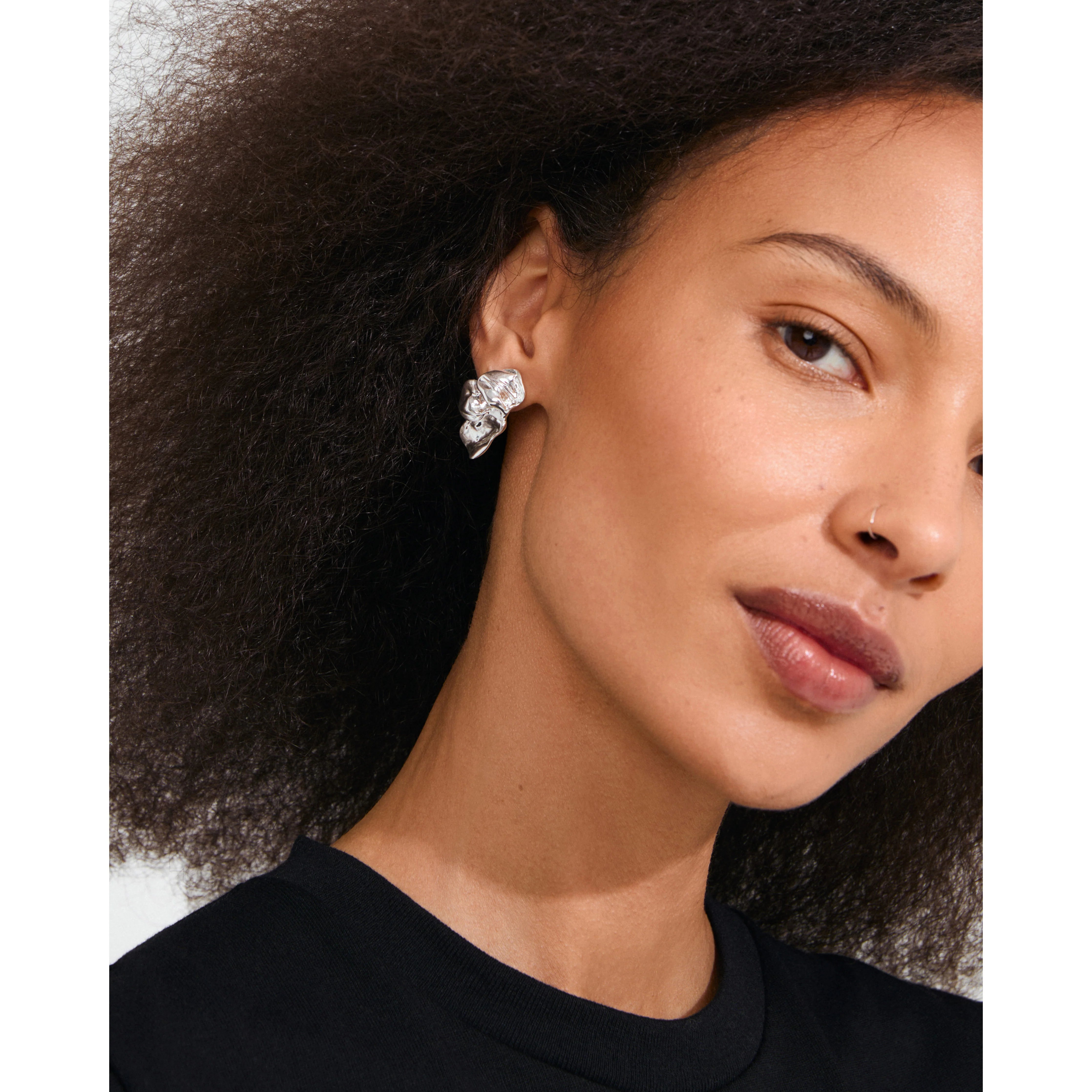 Pilgrim Solari Earrings - Silver