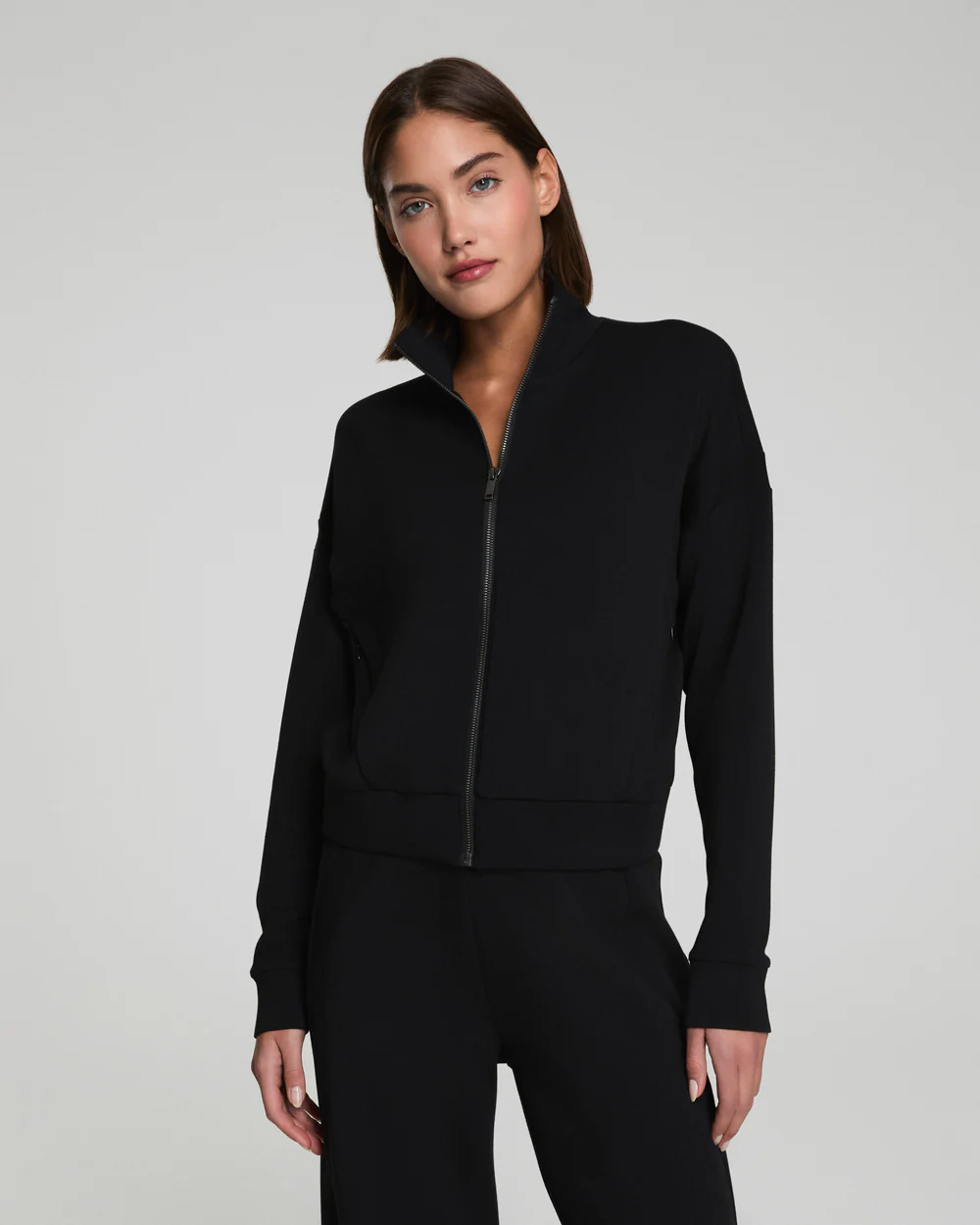 Spanx AirEssentials Full Zip - Black