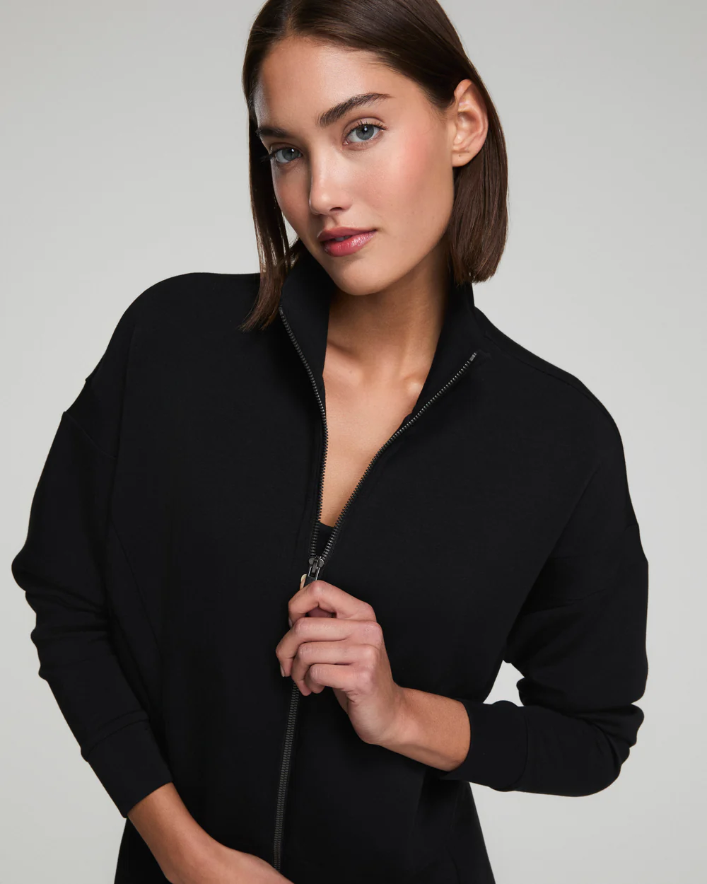 Spanx AirEssentials Full Zip - Black