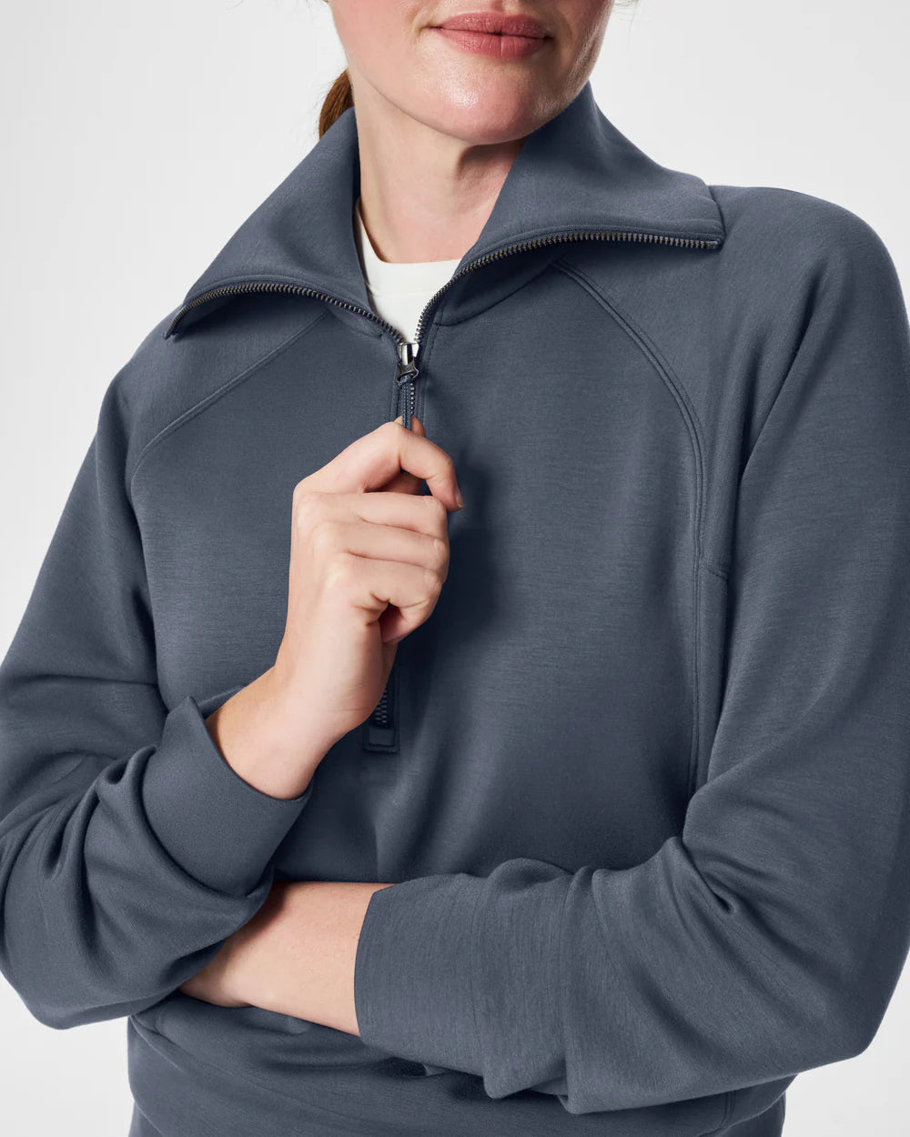 Spanx AirEssentials Half Zip - Storm
