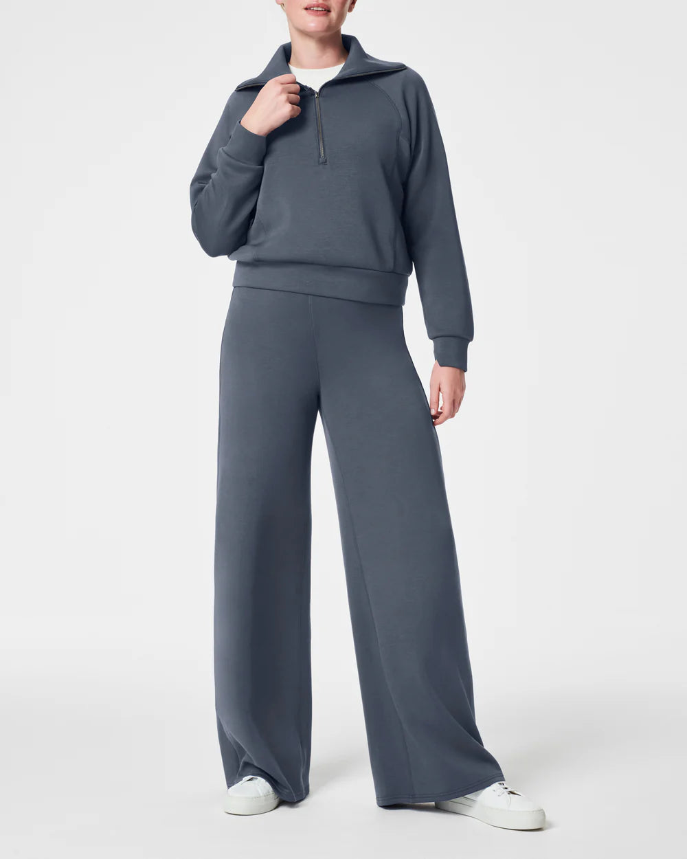Spanx AirEssentials Wide Leg Pant - Storm