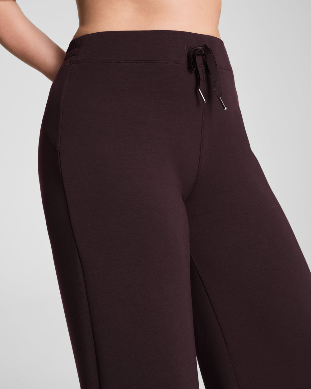 Spanx AirEssentials Wide Leg Pant - Truffle Brown