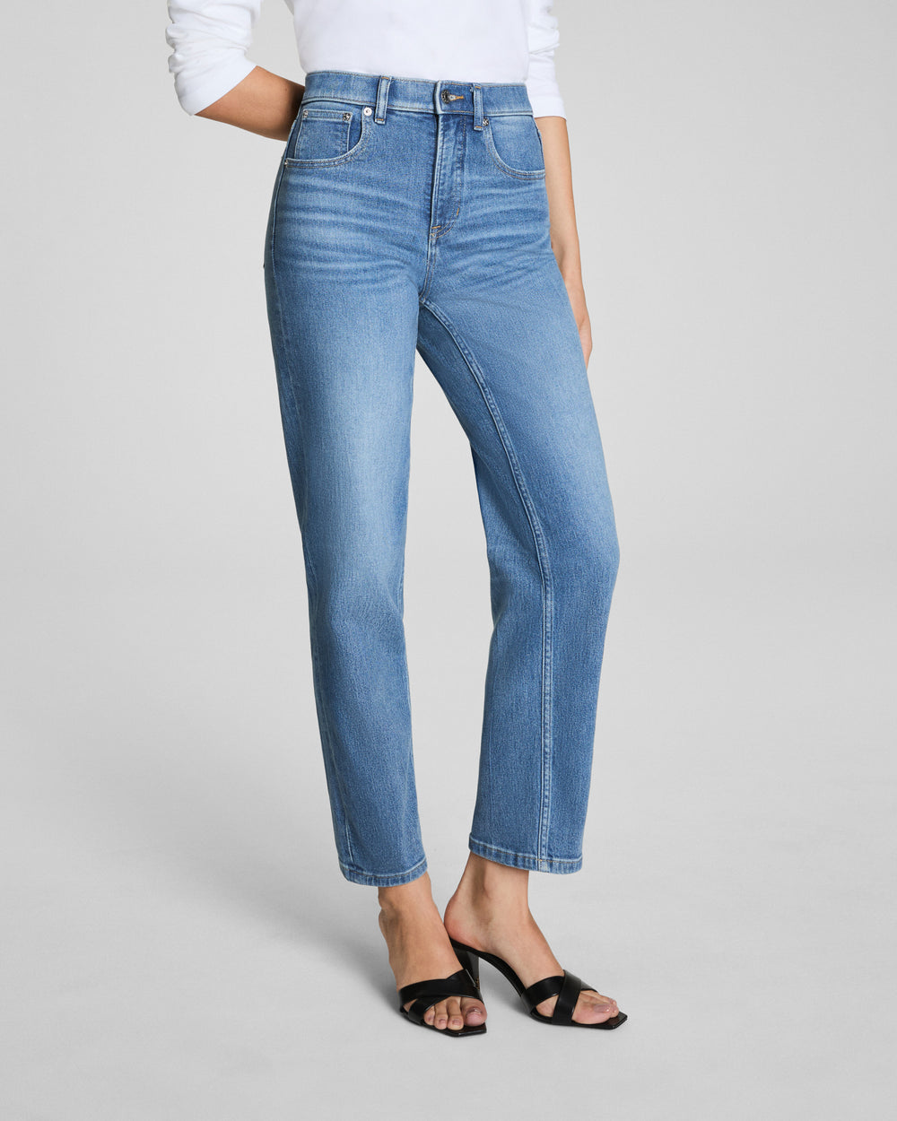 Spanx Shape Authentic 360 90's Straight Leg Jeans - Elysian
