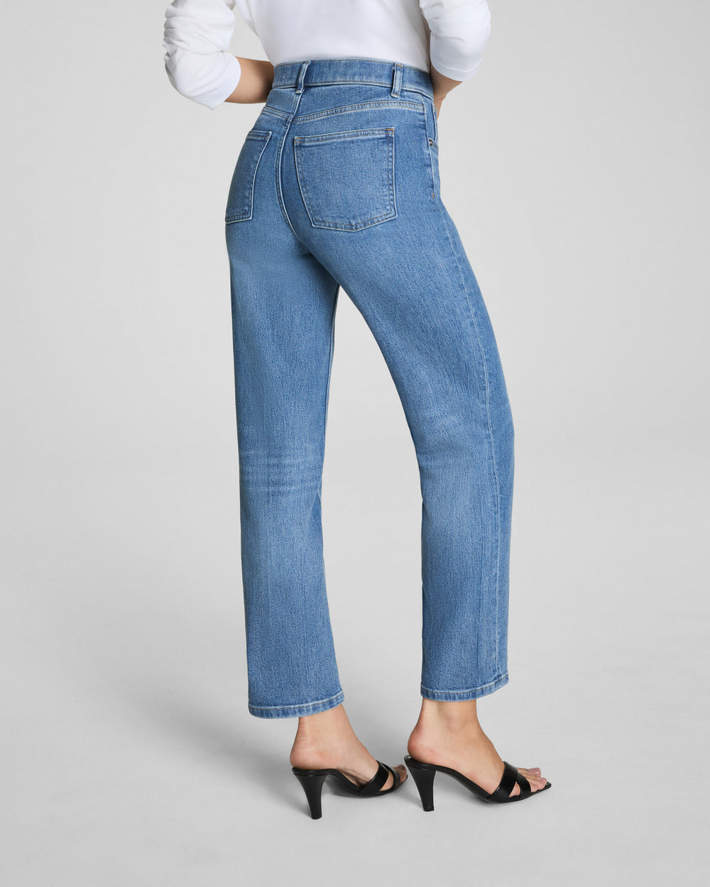 Spanx Shape Authentic 360 90's Straight Leg Jeans - Elysian