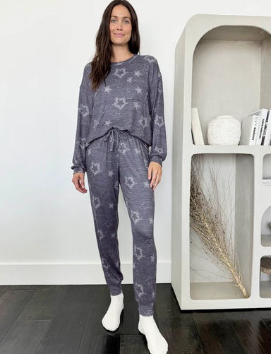 Splendid Marna Jersey Set - Starry Night Sleepwear - Pajamas by Splendid | Grace the Boutique