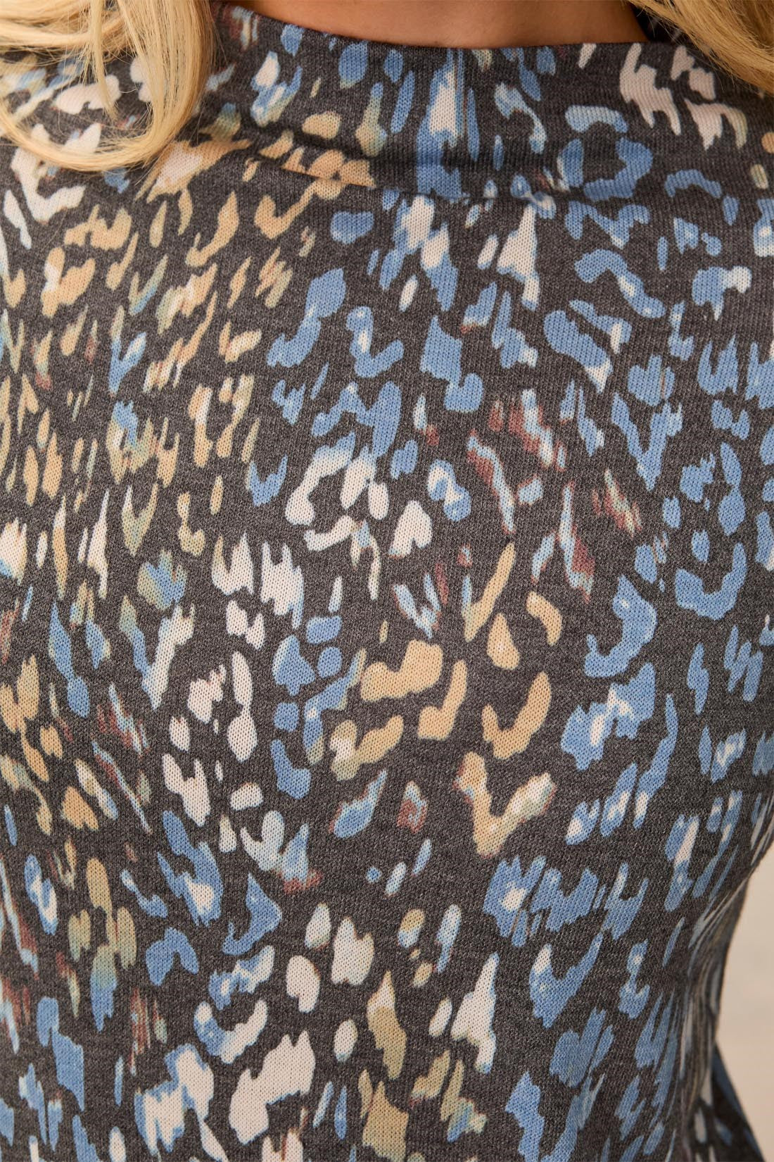 Tribal Georgia Top - Satin Sky