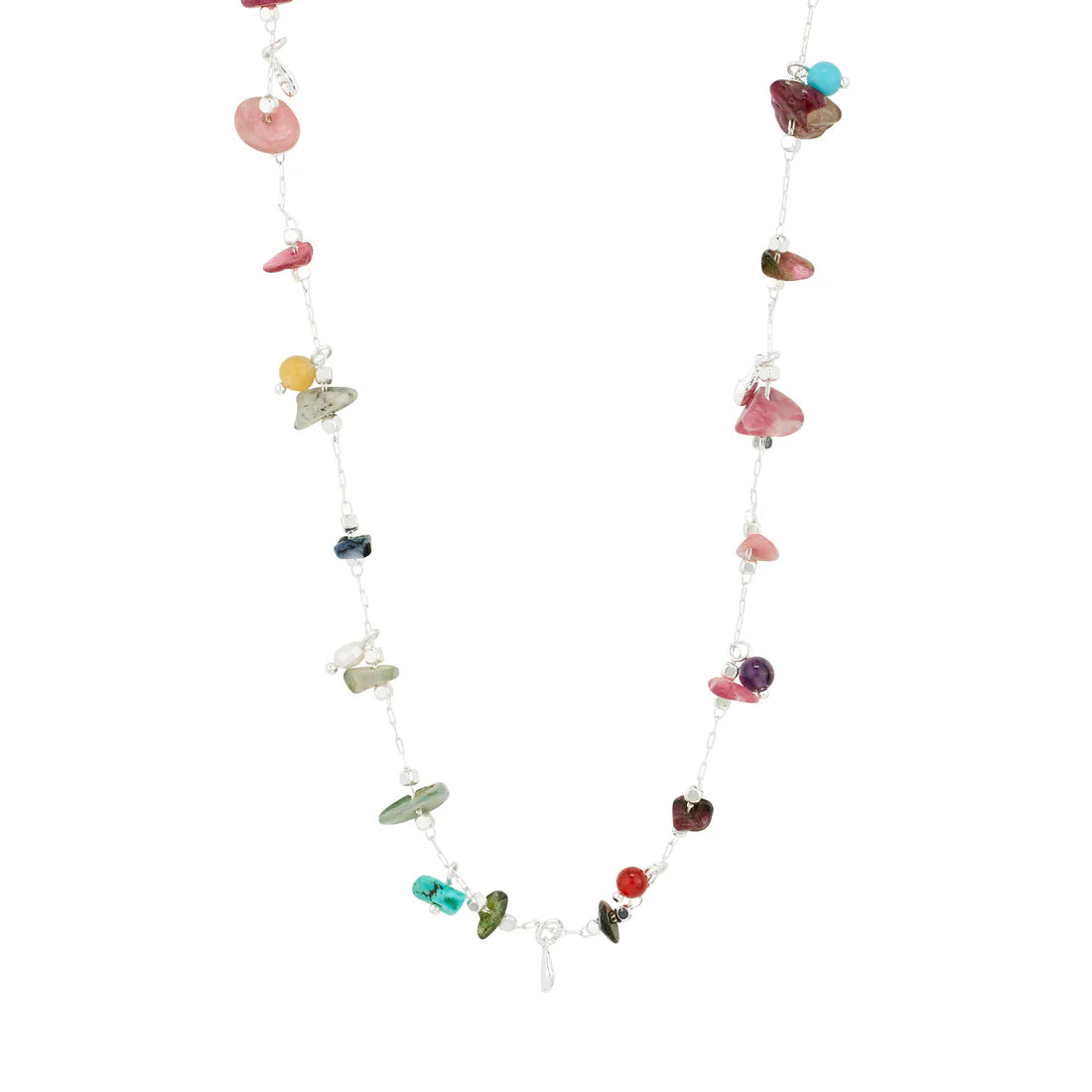 Pilgrim Here Necklace - Silver