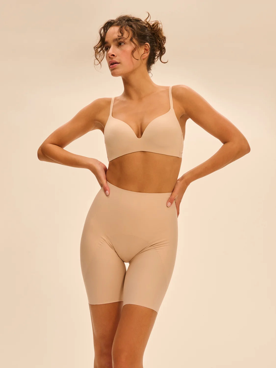 Simone Perele Story Shaping Short - Peau Rose