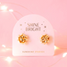 Sunshine Studios Holiday Bow Earrings - Gold Accessories - Jewelry - Earrings by Sunshine Studios | Grace the Boutique